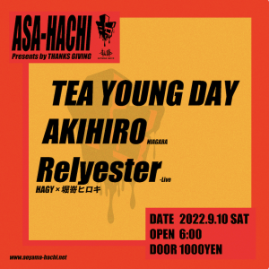 Asa-Hachi Presents by THANKS GIVING