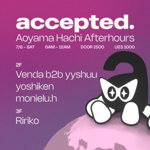 accepted. afterhours with Venda